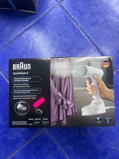 Deferoiseur à main brun 