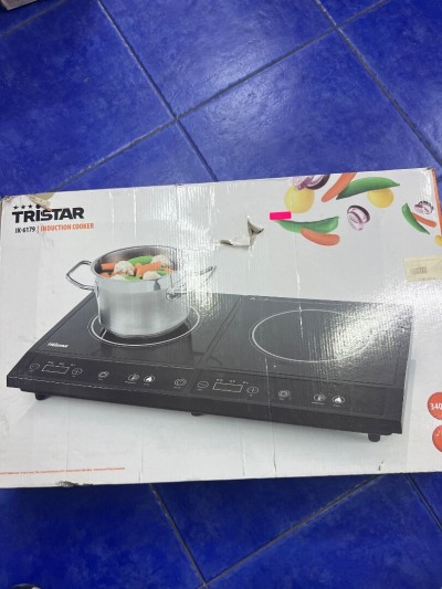 Plaque chauffante deux feux induction 