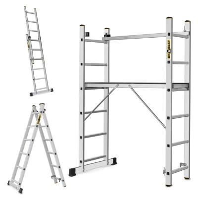 ECHAFAUDAGE MULTIUSAGE EN ALUMINIUM 