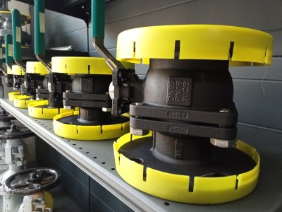 Vanne a boisseau sphérique motorisable acier pn16-40