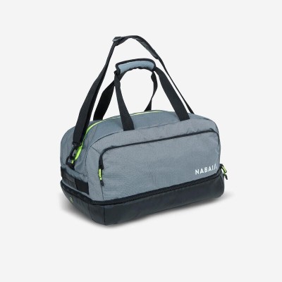 Decathlon Sac de piscine Duffle bag 40L 5 compartiments, gris