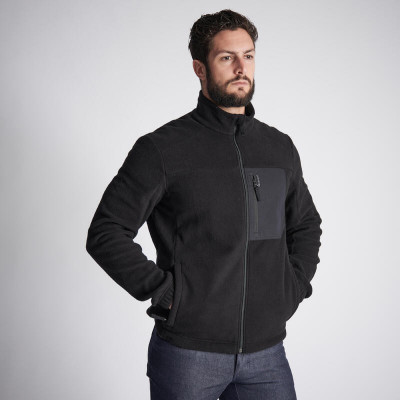 vetements-mode-veste-polaire-decathlon-noire-500-ben-aknoun-alger-algerie