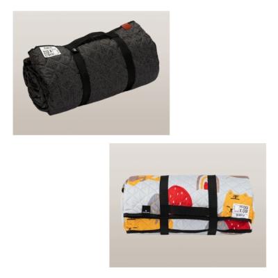 Plaid couverture confort XL pour pique nique et camping 190x190 cm