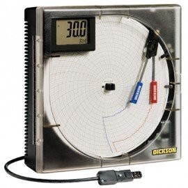 ENREGISTREUR DE TEMPERATURE/HUMIDITÉ GRAPHIQUE  8 POUCES