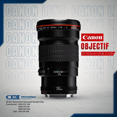 objectifs-objectif-canon-ef-200mm-f-28l-ii-usm-hussein-dey-alger-algerie