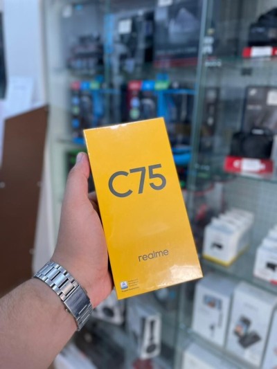SMARTPHONE REALME C75 08RAM/256GB STORM BLACK DUAL REALME C75