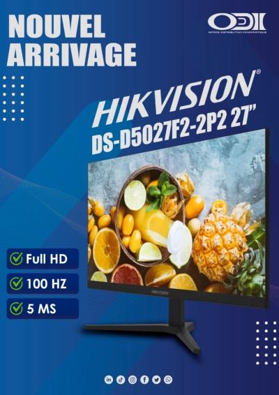 ECRAN HIKVISION D5-05027F2-2P2-27 100HZ VGA+HDMI
