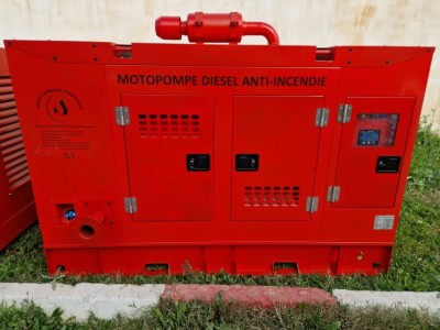 MOTOPOMPE DIESEL ANTI-INCENDIE CAPOTEE