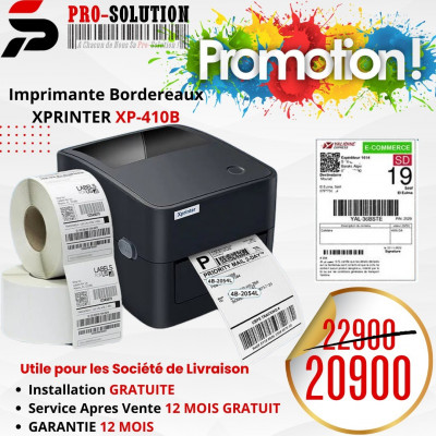 PROMOTION Imprimante bordereau XPRINTER XP 410B