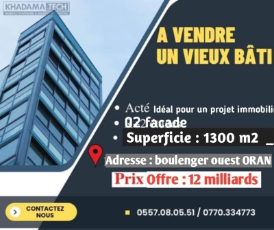 Vente Terrain Oran Oran