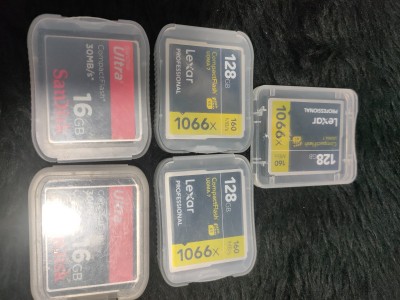 Lot carte mémoire Compact Flash UDMA
