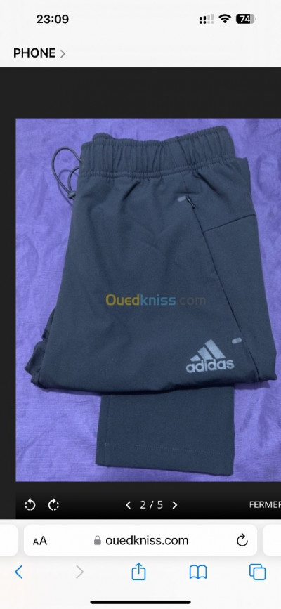 Ensemble adidas clearance ouedkniss