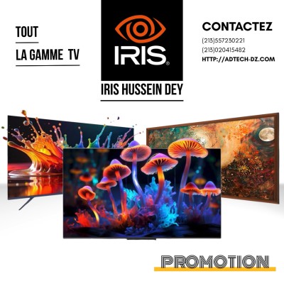 NOUVELLE PROMOTION + CARTE D'ABONNEMENT IPTV TOD GRATUIT SUR LA NOUVELLE GAM DE TELEVISEUR IRIS