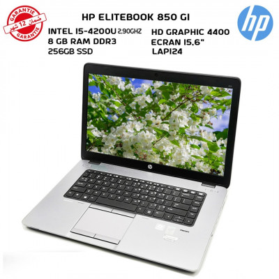 HP ProBook 850 G1 i5 4200U 8GB 256SSD 15.6 Pouce