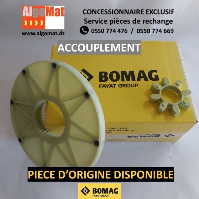 BOMAG - ACCOUPLEMENT -  بوماڨ ـ قطع الإقتران