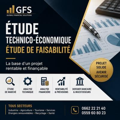 محاسبة-و-اقتصاد-etude-technico-economique-de-faisabilite-business-plan-professionnel-الجزائر-وسط