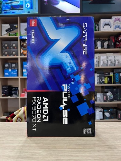 GPU SAPPHIRE PULSE RX 9070XT 16GB BLACK