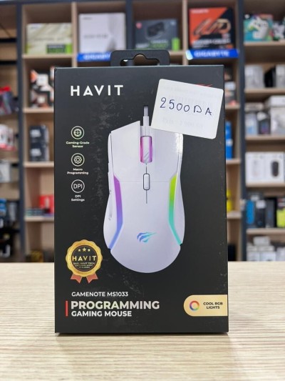 SOURIS GAMING HAVIT MS1033 RGB PROGRAMMABLE