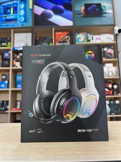 CASQUE MARS GAMING MH W100 BLACK