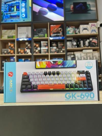 CLAVIER GAMING IMICE GK690 WIRELESS ( RED SWITCH )