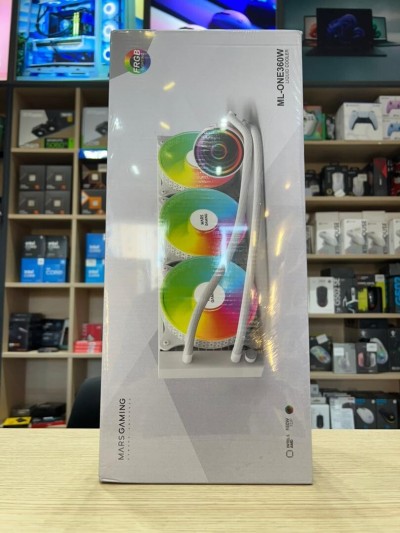 WATERCOOLING MARS GAMING ML-ONE 360 WHITE