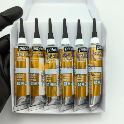 cerne relief pebeo or riche محدد ذهبي غني