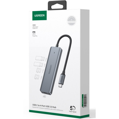 cables-adaptateurs-ugreen-4-port-usb-c-to-30-hub-70336-annaba-algerie