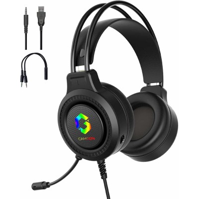 CASQUE GAMEON GOT101 SHADOWFIRE RGB BLACK