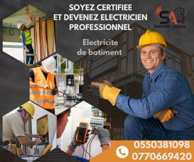 Formation en Electricité de bâtiment 