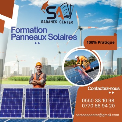 Formation en PANNEAUX SOLAIRES