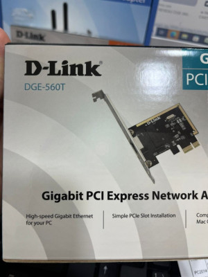  D-LINK  PCI DGE-560T Carte réseaux pour adaptateur pour ordinateur de bureau