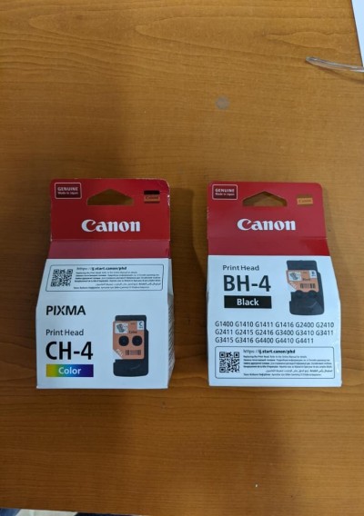 Pack Encre Canon GI-41 (CH4 / BH4) - Original & Neuf