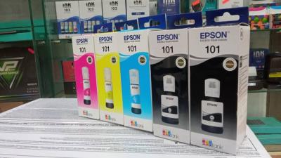 Bouteille d'encre Epson 101 pack ORIGINAL Epson: L4100/L4200/L6100/L6200/L1410 . . .SERIES + 1 NOIR