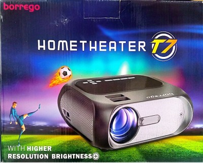 Vidéoprojecteur BORREGO T7 Smart WiFi - 3800 Lumens, Full HD 1080P Supporté
