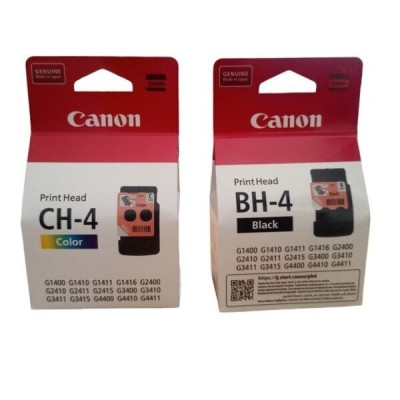 Têtes d'impression Canon BH-4 et CH-4 Originales - Série G (G1411, G2411, G3411, etc.)