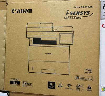multifonction-canon-i-sensys-mf553dw-imprimante-monochrome-laser-all-in-one-fax-wifi-noir-et-blanc-bab-ezzouar-alger-algerie