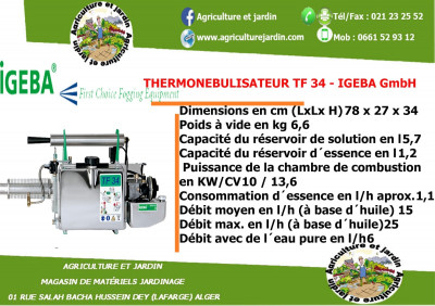 gardening-thermonebulisateur-portable-igeba-tf34-hussein-dey-alger-algeria
