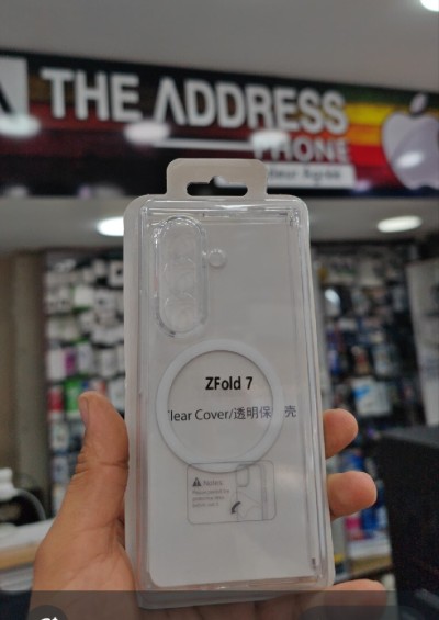 Coque Antichoc magnétique transparente pour Galaxy ZFold 7