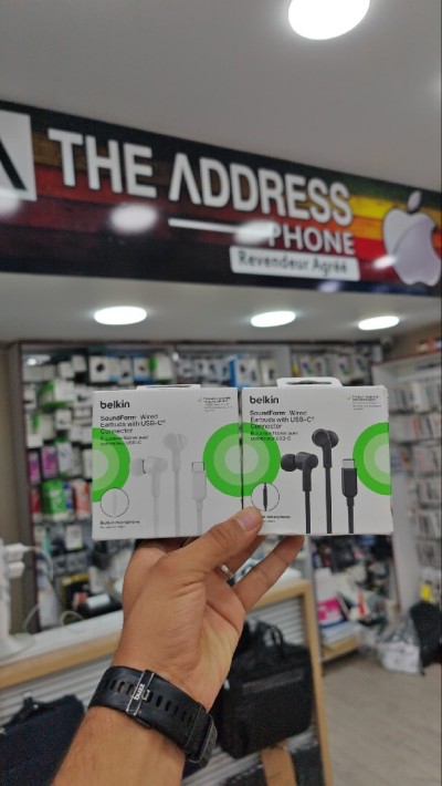  belkin Écouteurs Filaires avec connecteur Usb-c