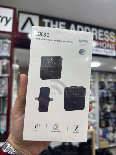 Microphone Sans Fil SX31 2 in 1