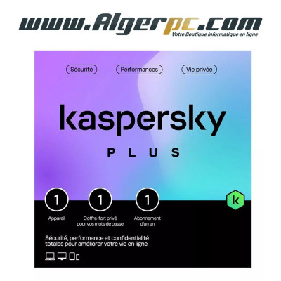 Kaspersky plus pour 01 poste