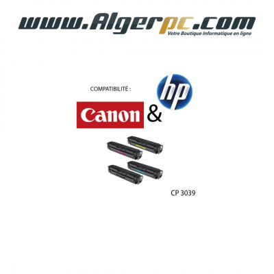 Toner compatible pour Canon et HP en Pack