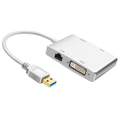 Câble convertisseur compatible USB 3.0 vers HDMI, prise en charge multi-écran  - Algiers Algeria