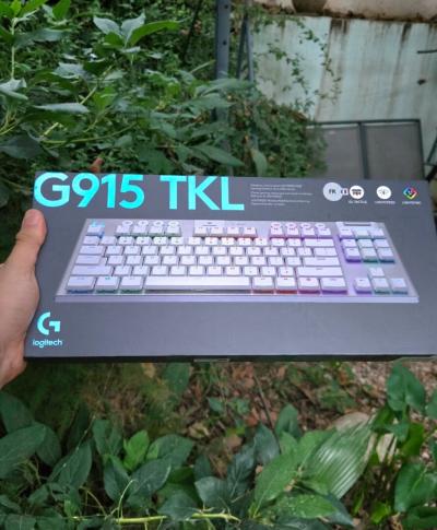 Clavier logitech g915 tkl lightspeed GL TACTILE premium keyboard