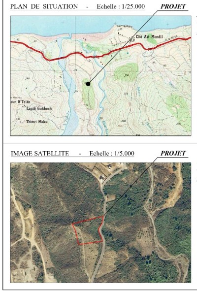 Vente Terrain Béjaïa Beni ksila
