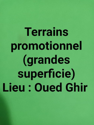 Sell Land Béjaïa Oued ghir
