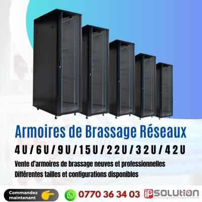 Armoire de Brassage 4U/6U/9U/15U/22U/32U/42U