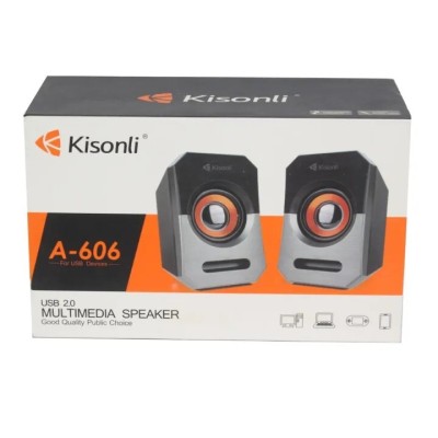 Kisonli A-606 USB 2.0 Multimedia Wired Speaker