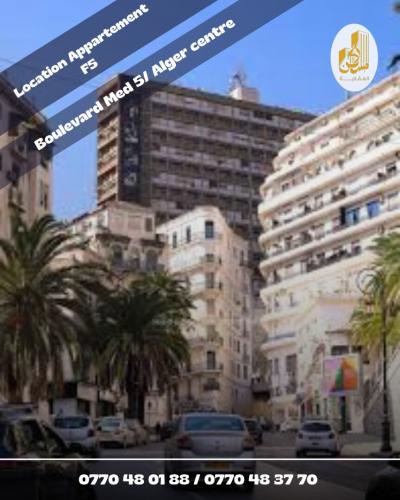 Rent Apartment F5 Alger Alger centre