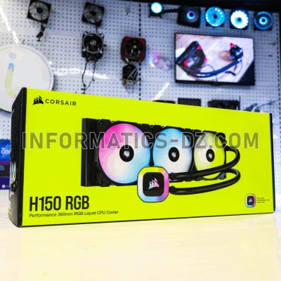 CORSAIR H150 RGB 360mm Liquid CPU Cooler
